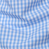 Riolio Small Plaid Button Down Shirt Men Summer New Long Sleeve Slim Fit Mens Dress Shirts Casual Checks Gingham Chemise Homme