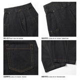 Riolio New Men Classic Jeans Jean Homme Pantalones Hombre Men Mannen Soft Black Biker Masculino Denim Overalls Mens Pants
