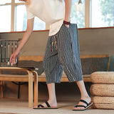 Riolio  Summer Casual Loose Over-knee Men Trendy Casual Harun Thin Beach Pants
