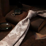 Riolio  New Year Horse Neckties Adult Animal Flower Red Neck Ties Luxury Casual Polyester 8cm Tie Wedding Suit Accessories