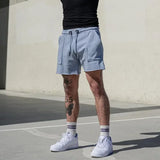 Riolio  Men Sport Running Shorts Breathable Casual Gym Shorts Man Quick Dry Fitness Beach Shorts Training Basketball Shorts Man Clothes