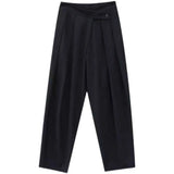 Riolio  XS-5XL Y2k Dark Side-Flap Button Casual Trousers Genderless Autumn Streetwear Fashion Outdoor Versatile Wide-Leg Pants Unisex