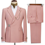 Riolio  Men's White Business Suit - Trajes De Hombre - Perfect for Formal Occasions Trajes Elegante Para Hombres  Blazers