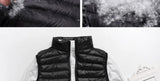 Riolio Coat Ultralight Sleeveless Puffer Vest Jacket Ultra Thin Warm Lightweight Down Jacket Waistcoat Winter Men Duck Down Vest Coats
