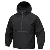 Riolio  Spring Autumn Men's Anorak Jackets Fashion Man Half zip Streetwear Hip Hop Hooded Coats Men Windbreaker Waterproof Zipper Jacket