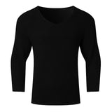 Riolio  Retro Solid V-Neck Loose Knitted Sweater