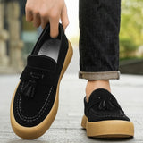 Riolio  New autumn men's bean shoes British style loafers fashionable men's casual single shoes