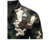 Riolio  Spring Autumn Men's Camo Bomber Jackets Fashion Men MA-1 Pilot Baseball Uniform Coats Mens Sports Windbreaker Jacket Clothing