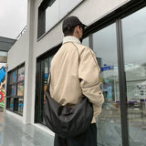 Riolio  Men's and women's shoulder bag leisure student bag high quality Oxford women's messenger bag waterproof outdoor fitness bag