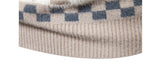 Riolio  Autumn Winter Men's Warm Sweaters Fashion Men O-Neck Thicken Knitting Cashmere Pullover Men Classic Business Sweaters Clothing