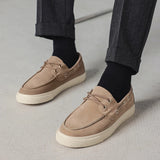 Riolio  Men Casual Shoes Fashion Men Shoes Handmade Suede Genuine Leather Mens Loafers Moccasins Slip On Men's Flats Male Driving Shoes
