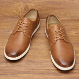 Riolio  Men Sneakers Fashionable comfortable leather shoes men casual shoe