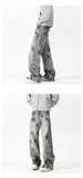 Riolio Jeans Men's New Denim Pants wash jeans New Fashion High Quality Washed Male Jeans Loose Wide Leg Trousers Straight Casual jean