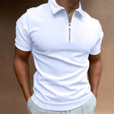 Riolio Fashionable leisure men new lapel POLO shirt
