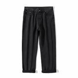 Riolio Spring brand straight loose trouser  Korean High street men and women can wear denim classic fashion trend boys girls jeans