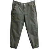 Riolio Casual Pants Men Solid Vintage Fashion Spring Autumn Harajuku Japanese Style All-match Straight Trousers New Pockets High Street