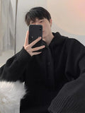 Riolio  American autumn and winter street fashion men and women personalized sweaters for couples loose retro Harajuku knitted casual