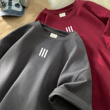 Riolio Men's Oversized T-shirts Mens Cotton T Shirt White 5XL Casual Summer Wear Fashion Print Tee Shirts for Men New Clothing