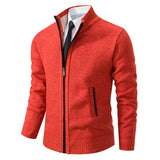 Riolio New fashion men's knitted sweater cardigan Joker comfortable warm casual coat