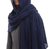 Riolio Men Hood Cloak Stylish Male Hood Cloak Medieval Costume One Size Men Shawl