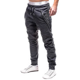 Riolio Men Pants Casual Men's Sports Casual Jogging Trousers Lightweight Hiking Work Pants Outdoor Pant