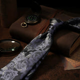 Riolio  New Year Horse Neckties Adult Animal Flower Red Neck Ties Luxury Casual Polyester 8cm Tie Wedding Suit Accessories