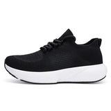 Riolio  Men's Sports Shoes Flyweave Mesh Upper Breathable Soft Slip-on Lightweight Rebounding Comfortable Casual Running Shoes
