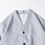 Riolio Korean Sweatshirts Men Fashion Solid Color Style Hoodies Autumn Brand Casual Loose Coat Street Thick Warm Male Cardigans
