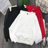 Riolio Men's and Women's Solid Color Pocket Hoodies Sports Fitness Sweatshirts Fashionable Casual Pullovers Multi Color