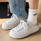 Riolio  Wide Toe Summer Men Half Slippers Breathable Lightweight Mens Casual Shoes Comfortable Walking Sneakers Non-slip Male Flats Lazy