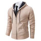 Riolio New fashion men's knitted sweater cardigan Joker comfortable warm casual coat