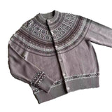 Riolio  New Japanese Retro Men Cardigan Luxury Ethnic Printed Knitted Slim-fit Long Sleeve Sweater Coats Autumn Premium Quality Knitwear