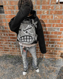 Riolio Harajuku Cartoon Print Hoodies Sweatshirt Oversized Tops Hoodie Streetwear Goth Tracksuit Men Popular Y2k Clothes Men Clothing