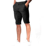 Riolio  Summer New Men's Casual Shorts Waterproof Trousers Japanese Business Versatile Elasticity Waist High GualityShorts Pant For Male