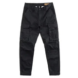 Riolio  New Men's Wear Resistant Work Trousers Casual Straight Leg Pants Multi ket Leisure Work Long Trousers Korean Sle