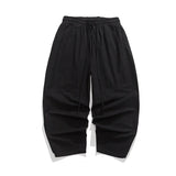 Riolio  New Arrival Men Casual Pants High Street Cross Pants Cotton Chinese Style Streetwear Male Harem Trousers