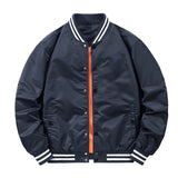 Riolio  Spring Autumn Men's Bomber Jacket Fashion Men Streetwear MA-1 Pilot Coats Man Sports Baseball Uniform Jacket Clothing