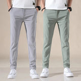 Men's Golf Pants High Quality Elasticity Fashion Casual Breathable Trousers