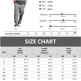 Riolio Mens Sweatpants Straight Fit Joggers for Sports and Streetwear Loose Oversized Drawstring Long Pants Men Multi-pocket Pants