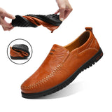 Riolio  Social Shoe Male Luxury Brand Casual Casual Shoes Formal Loafers Men's Moccasins Italian Black Men's Driving Shoes Men's