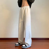 Riolio Autumn Sweatpants Men Straight Casual Pants Male Korean Loose Drawstring Pants Men's Joggers Sports Streetwear Trousers