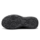 Riolio  Black Fashion Designer Men's Sandals Breathable Casual Shoes for Men Outdoor Non Slip Beach Sandals New Male Platform Sandalias