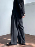 Riolio Summer Thin Linen Men's Pants Loose Straight Pants Korean Cotton Linen Casual Trousers Draped Wide-leg Pants Aesthetic Urban