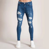 Riolio Jeans Men Pants Wash Solid Color Multi Pockets Denim Mid Waist Cargo Jeans Plus Size Fahsion Casual Trousers Male Daily Wear