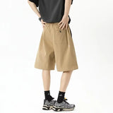 Riolio  Quick drying shorts for men in summer thin straight leg casual five quarter pants men's loose basketball sports shorts