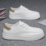 Riolio  New Spring and Autumn Men's Board Shoes Trendy Men's Sports Shoes White Shoes Student Casual Single Shoes