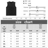 Riolio 100% Cotton Vintage Vest T Shirts Men oversize Washed Tank Tops Summer Women Vintage Sleeveless Short Sleeve Y2K Streetwear