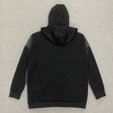 Riolio  Zipper Fashion Hip Hop Streetwear Autumn Winter Trend Coat American Dark Gothic Black Gray Color Matching Masked Hooded Hoodie