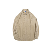 Riolio Retro Japanese Sle Men's Plaid Jaet Spring Autumn Loose Casual Embroidery Outerwear Youth Faion Classic id Coat