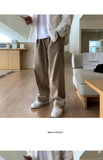 Riolio Korean Style High-end Straight-leg Casual Pants Men's Spring Summer Loose Trousers American 2025 New Trendy Wide-leg Pants Chic
